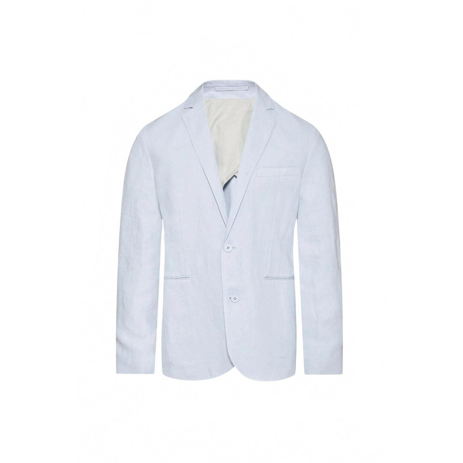 New Orlebar Brown Men's Ullock Linen Blazer In Light Island Sky